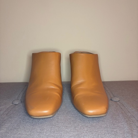 a new day Shoes - a new day Target Brand Tan Paula Mule Block Heel with Snakeskin Women’s Size 9 🌟